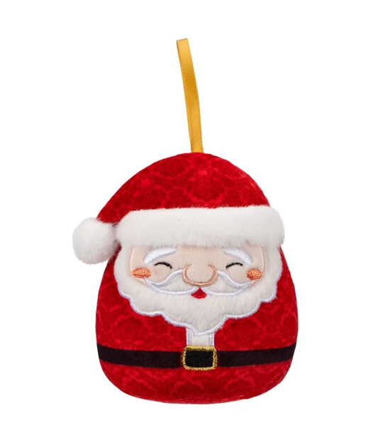 Squishmallows Yılbaşı Süsü - Noel Baba Nick (10 cm)