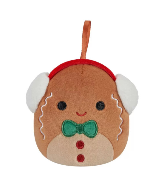 Squishmallows Yılbaşı Süsü - Zencefilli Çörek Cash (10 cm)