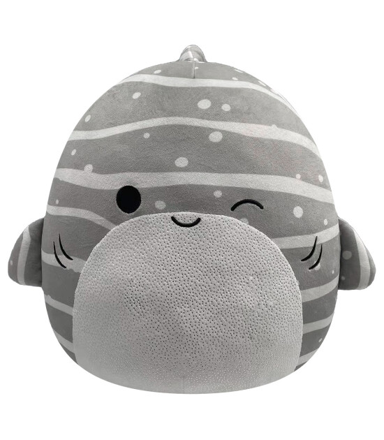 Squishmallows Gri Çizgili Balina Sachie (30 cm)