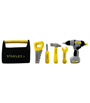 Stanley Jr. My First Peluş Alet &Ccedil;antası Seti (6 Par&ccedil;a)