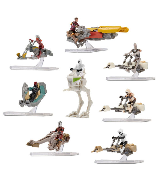 Star Wars Mikro Fig&uuml;r ve Ara&ccedil; Mini S&uuml;rpriz Paket Seri 1