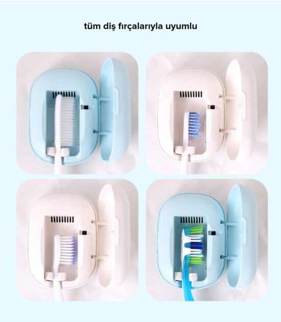 Steriball Diş Fır&ccedil;aları i&ccedil;in Akıllı Koruma Cihazı // Beyaz