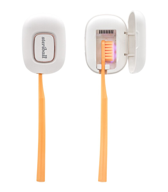 Steriball Diş Fır&ccedil;aları i&ccedil;in Akıllı Koruma Cihazı // Beyaz