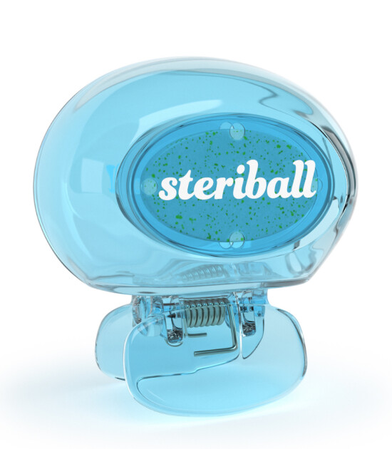 Steriball Çocuk Diş Fırçası Hijyenik Koruyucu Kap (Açık Mavi)