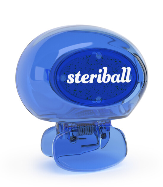 Steriball Çocuk Diş Fırçası Hijyenik Koruyucu Kap (Mavi)