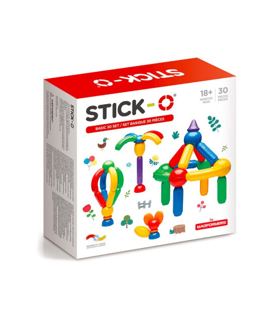 Stick-O Mıknatıslı Başlangıç Seti (30 Parça)