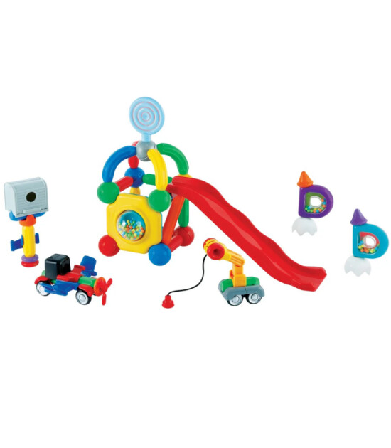 Stick-O Mıknatıslı İnşaat Seti (60 Par&ccedil;a)