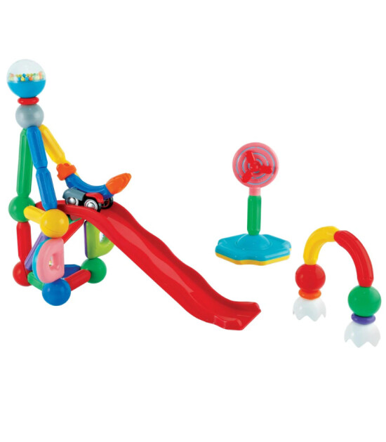 Stick-O Mıknatıslı İnşaat Seti (60 Par&ccedil;a)