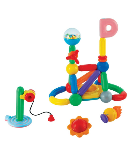 Stick-O Mıknatıslı İnşaat Seti (60 Par&ccedil;a)