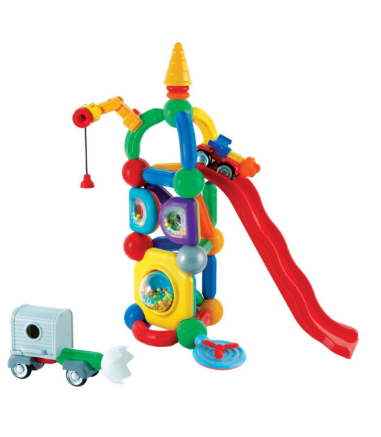 Stick-O Mıknatıslı İnşaat Seti (60 Par&ccedil;a)