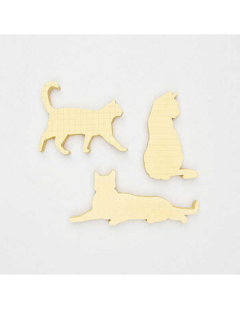 Suck Uk Yapışkanlı Notluk (3'l&uuml; Set) // Kedi