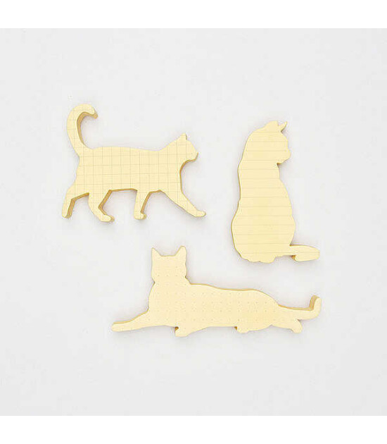 Suck Uk Yapışkanlı Notluk (3'l&uuml; Set) // Kedi