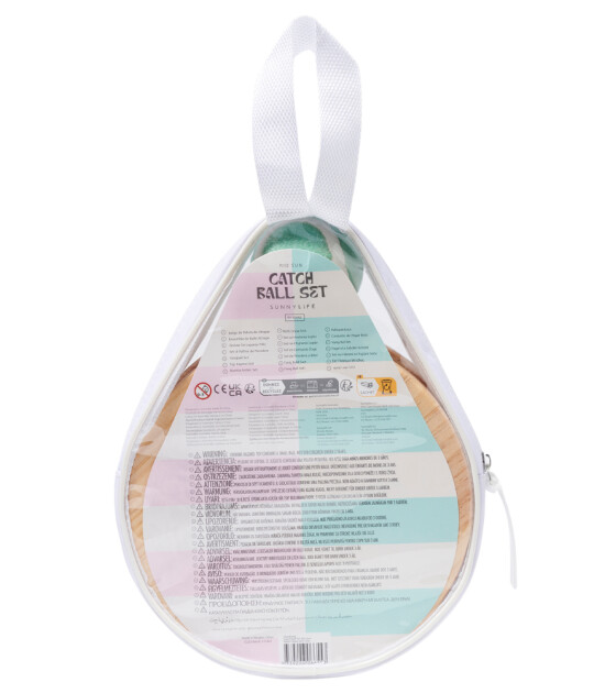 Sunnylife Yakalama Topu Seti // Rio Sun Pastel Aqua and Lilac