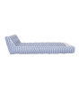Sunnylife Luxe Lie-On Lounger Şişme Yatak // Le Weekend Navy
