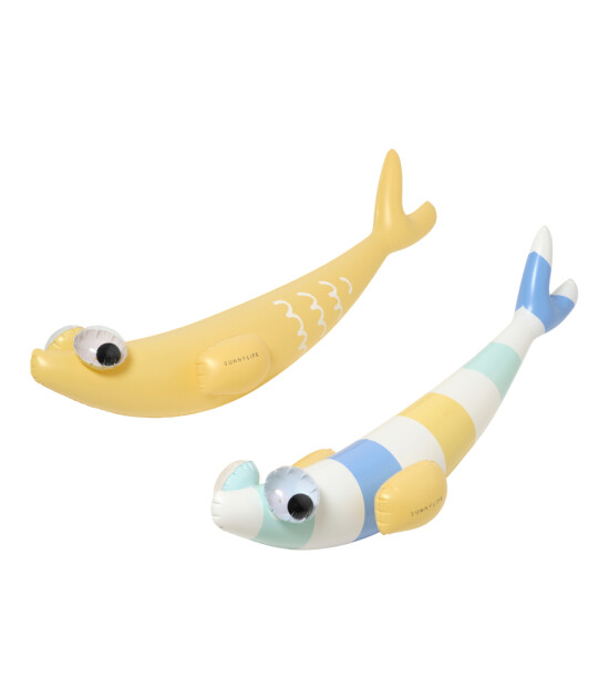 Sunnylife Şişme Havuz Noodle Yüzme Arkadaşı // Finn the Fish