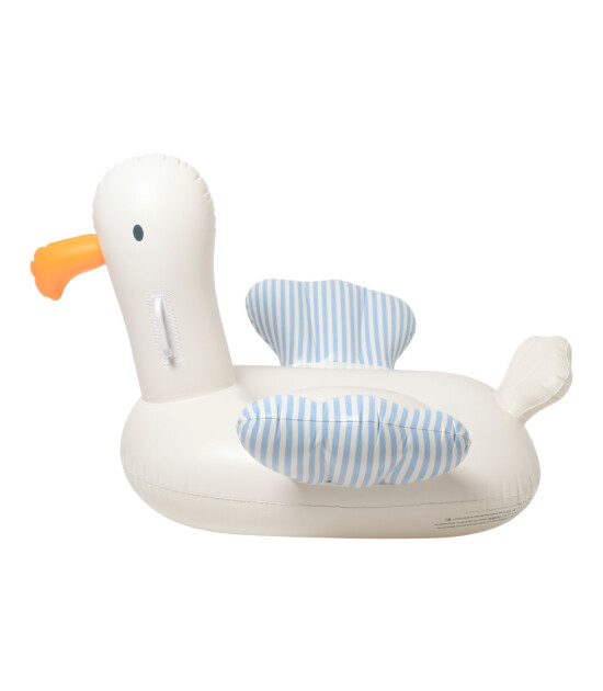 Sunnylife Şişme Havuz Yatağı // Seagull Blue Stripe