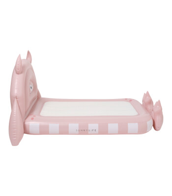 Sunnylife Şişme Çocuk Yatağı // Monster Pink