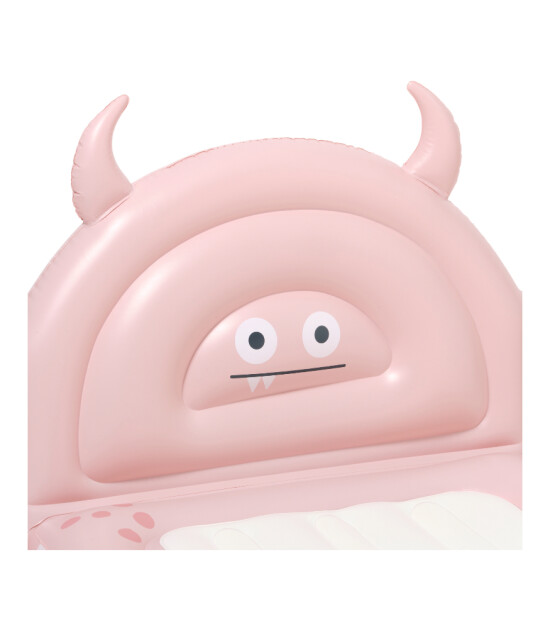 Sunnylife Şişme &Ccedil;ocuk Yatağı // Monster Pink