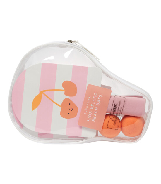 Sunnylife Plaj Raket Seti // Cotton Candy Cherry