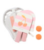 Sunnylife Plaj Raket Seti // Cotton Candy Cherry