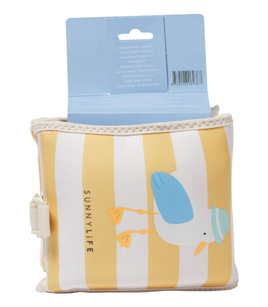 Sunnylife Arm Band Kolluk // Seagull Mustard Stripe