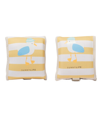 Sunnylife Arm Band Kolluk // Seagull Mustard Stripe
