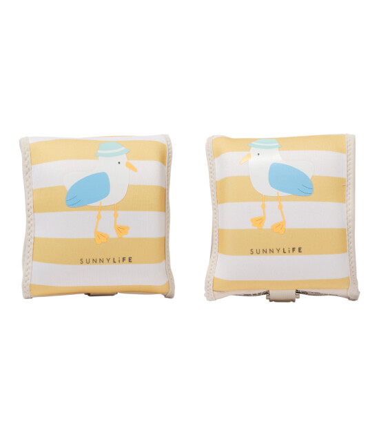 Sunnylife Arm Band Kolluk // Seagull Mustard Stripe