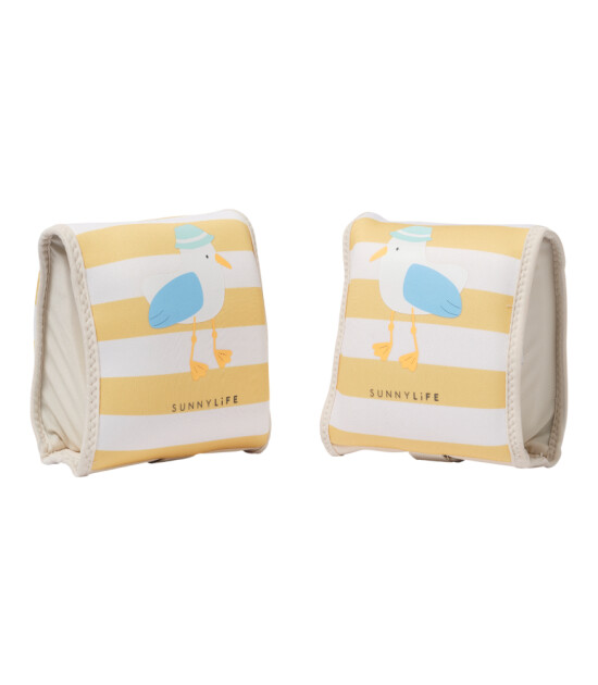 Sunnylife Arm Band Kolluk // Seagull Mustard Stripe
