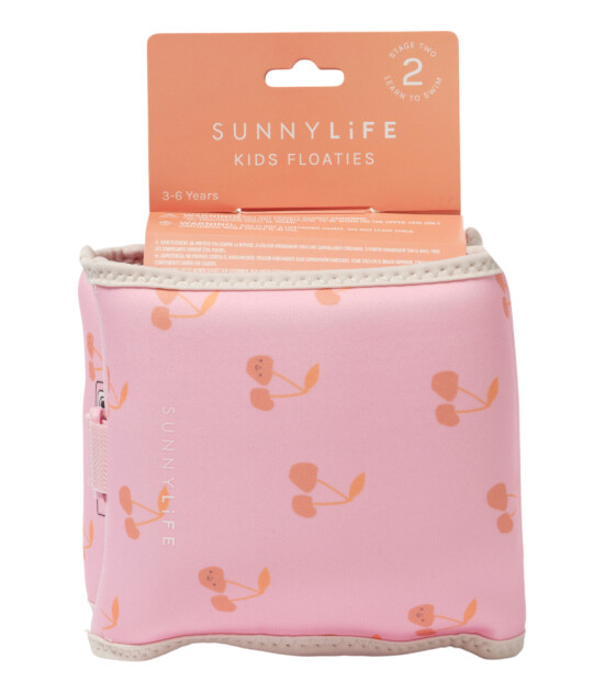 Sunnylife Neopren Yüzme Kolluk // Cotton Candy Cherry