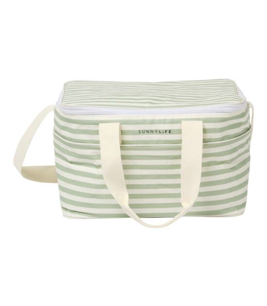 Sunnylife Soğutucu Çanta // La Palma Sage Stripe