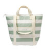 Sunnylife Soğutucu Tote Çanta // La Palma Sage Stripe