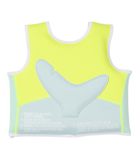Sunnylife Çocuk Yüzme Yeleği // Aqua Neon Yellow