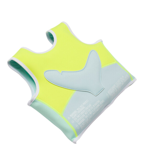Sunnylife Çocuk Yüzme Yeleği // Aqua Neon Yellow