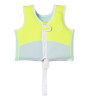 Sunnylife Çocuk Yüzme Yeleği // Aqua Neon Yellow