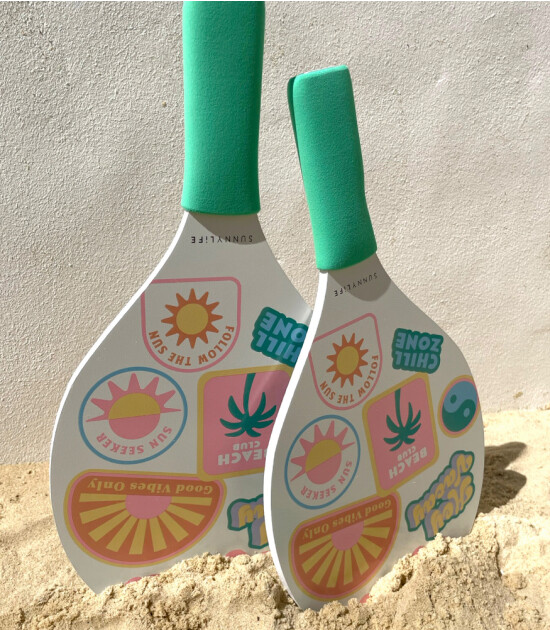 Sunnylife Plaj Raket Seti // Summer Sherbet Multi