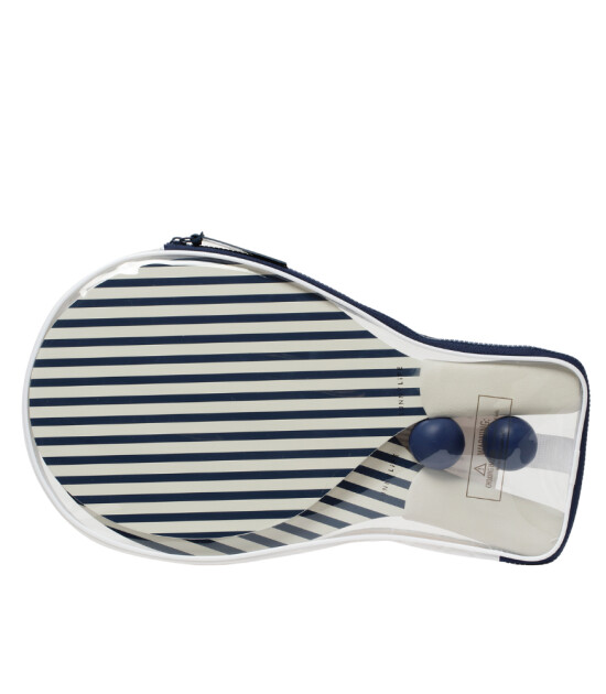Sunnylife Plaj Raket Seti // Coastal Blue