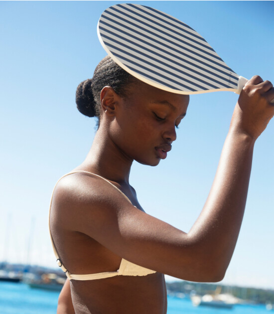 Sunnylife Plaj Raket Seti // Coastal Blue