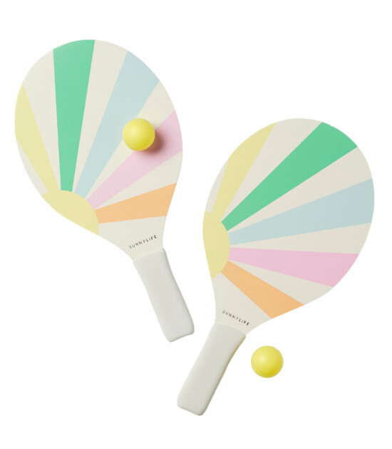 Sunnylife Plaj Raket Seti // Pastel Gelato