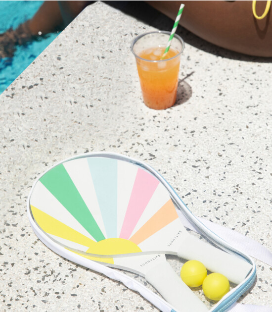 Sunnylife Plaj Raket Seti // Pastel Gelato