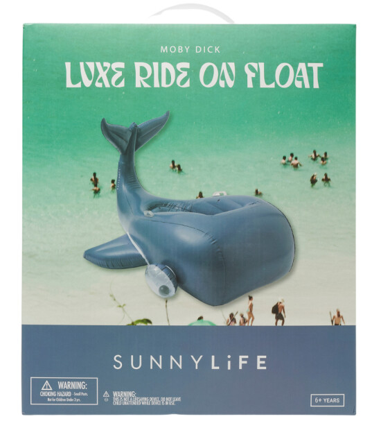 Sunnylife Binilebilir Deniz Yatağı // Moby Dick Navy