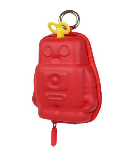 Supercute Mini Anahtar Bozuk Para Çantası // Red Robot