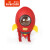Supercute Çocuk Sırt Çantası // Rocket (Kırmızı)