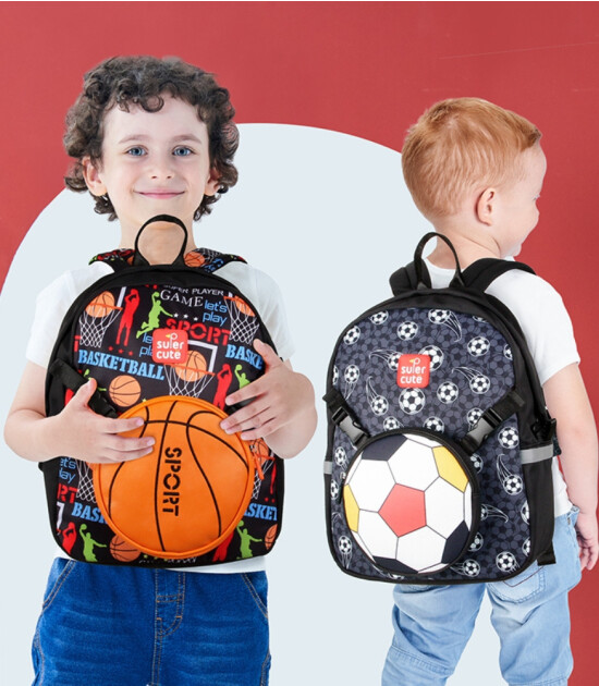 Supercute Two in One Sırt Çantası // Basketball