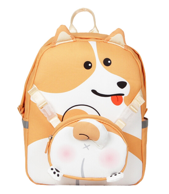 Supercute Two in One Sırt Çantası // Shiba Dog