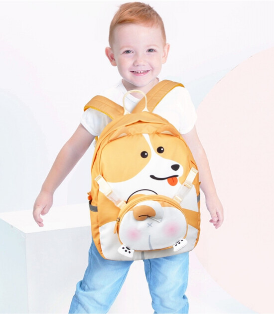 Supercute Two in One Sırt Çantası // Shiba Dog