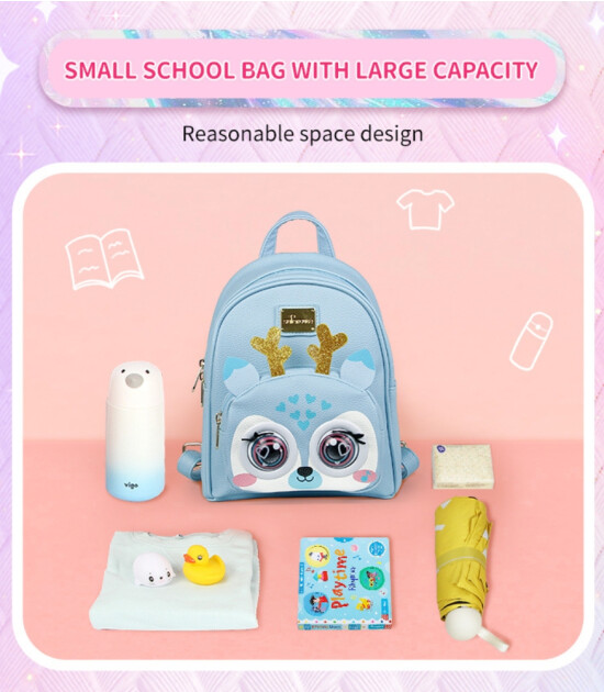 Supercute Winking Elf İnteraktif  Sırt &Ccedil;antası // Leopard