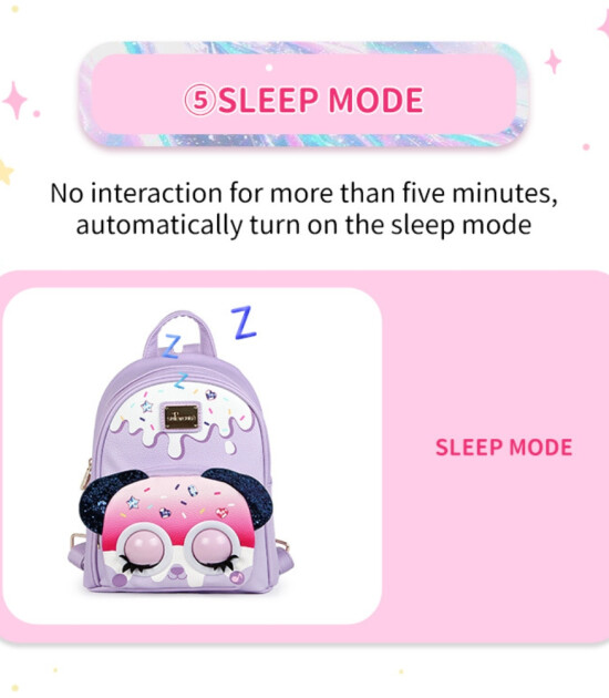 Supercute Winking Elf İnteraktif  Sırt &Ccedil;antası // Leopard