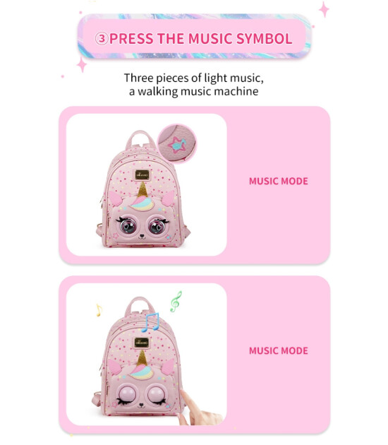 Supercute Winking Elf İnteraktif Sırt &Ccedil;antası // Kitty