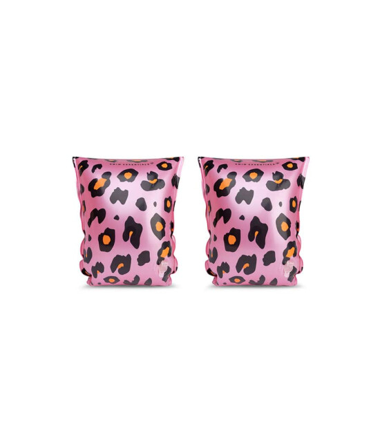 Swim Essentials Şişme Yüzme Kolluğu // Rose Gold Leopard - (2-6 Yaş)