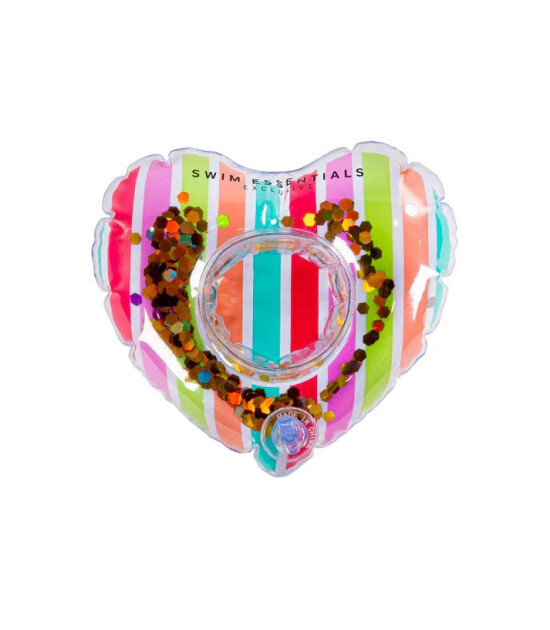 Swim Essentials Şişme Bardak Tutucu // Rainbow Heart